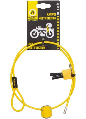 Multifunctional Backup Lock (Helmet/Wheel) - Auvray