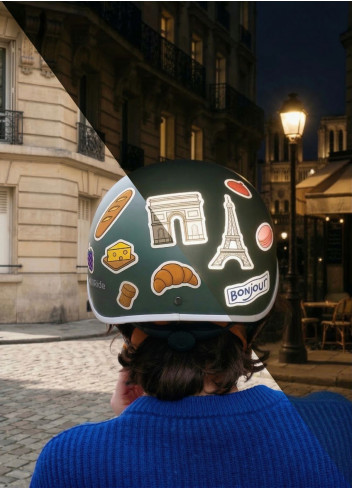 Reflective stickers - JE SUIS A VELO