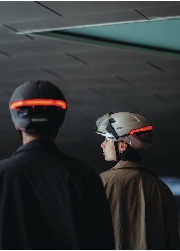 copy of HYP-E helmet with lights and indicators - Abus