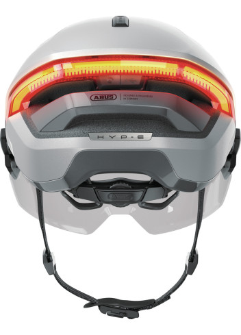Casque HYP-E visière feu stop et clignotants - Abus