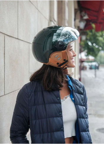 Tandem bicycle helmet with visor - Marko