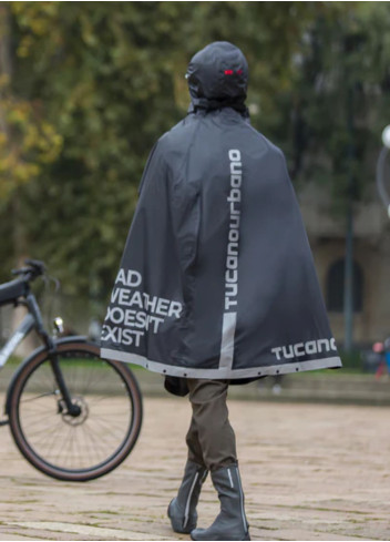 Cape de pluie avec bande réfléchissante - Tucano Urbano