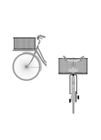 40L mesh cargo basket made in France - Matlama