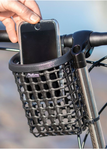 Mini panier guidon en maille - Matlama