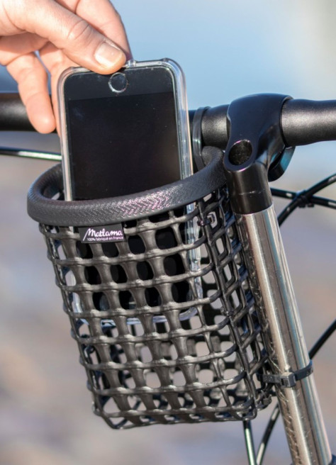 Mini mesh handlebar basket - Matlama