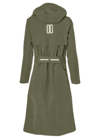 Waterproof trench coat - Basil