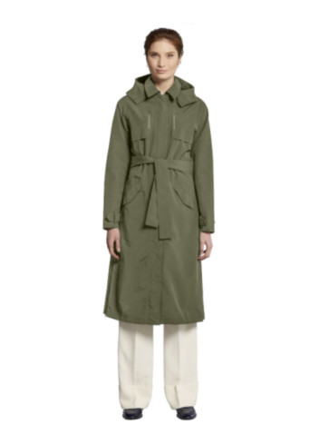 Waterproof trench coat - Basil