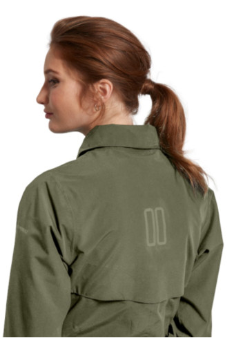 Waterproof trench coat - Basil