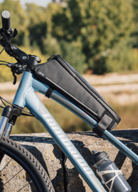 Sacoche de tube avec support téléphone intégré - Zéfal