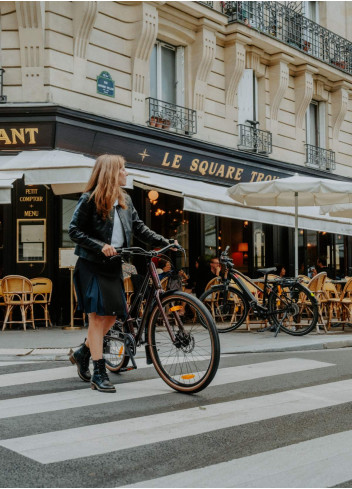 Jupe adaptée vélo - Mille en ville