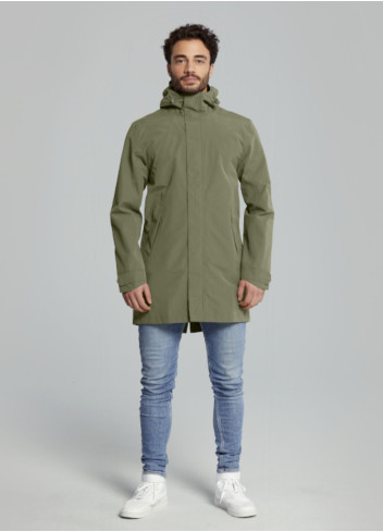 Parka imperméable homme Mosse - Basil