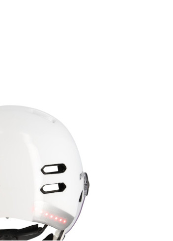 Casque urbain lumineux avec visière - Optimiz