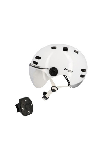 Casque urbain lumineux avec visière - Optimiz
