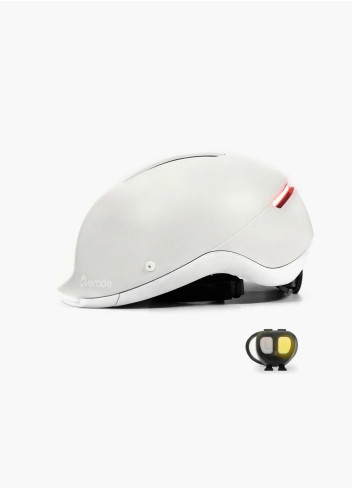 Illuminated bike helmet with blinkers - Overade