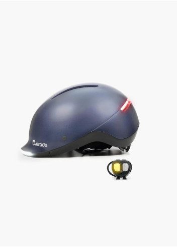 Casque vélo lumineux avec clignotants - Overade