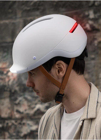 Casque vélo lumineux avec clignotants - Overade