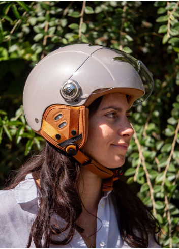 Casque urbain avec visière et cache-oreilles - Exk