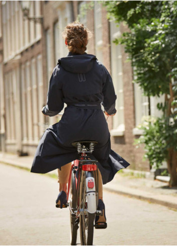 Waterproof trench coat - Basil