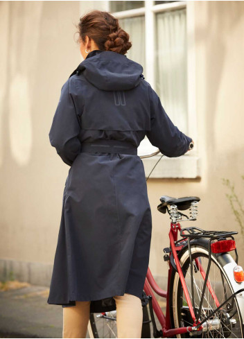 Waterproof trench coat - Basil