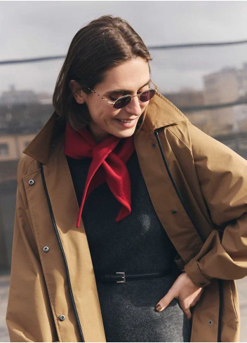 Trenchcoat vélo unisexe - Fudoon - Mocha