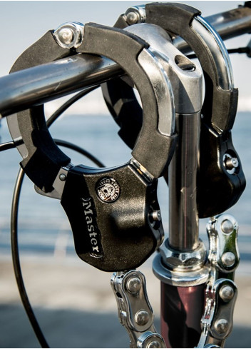 Antivol menotte avec chaine 9 maillons - Master Lock