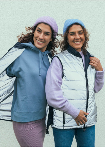 Reflektierende Wende-Steppjacke – Gofluo