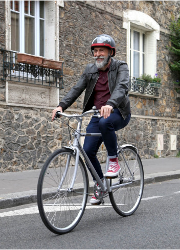 Casque vélotaf Ino avec visière - Egide Paris