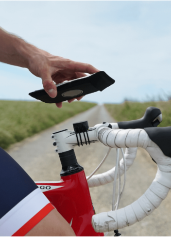 Bike smartphone mount - Shapeheart