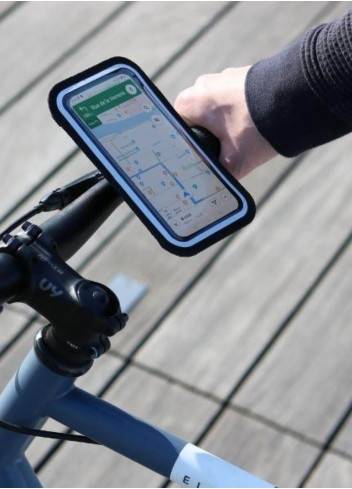 Universal - Porte-téléphone pour vélo Porte-téléphone pour moto Porte-téléphone  étanche Porte-smartphone réglable magnétique Porte-téléphone Navigation  Cyclisme