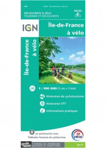 IGN-Radwanderkarten Frankreich und Regionen