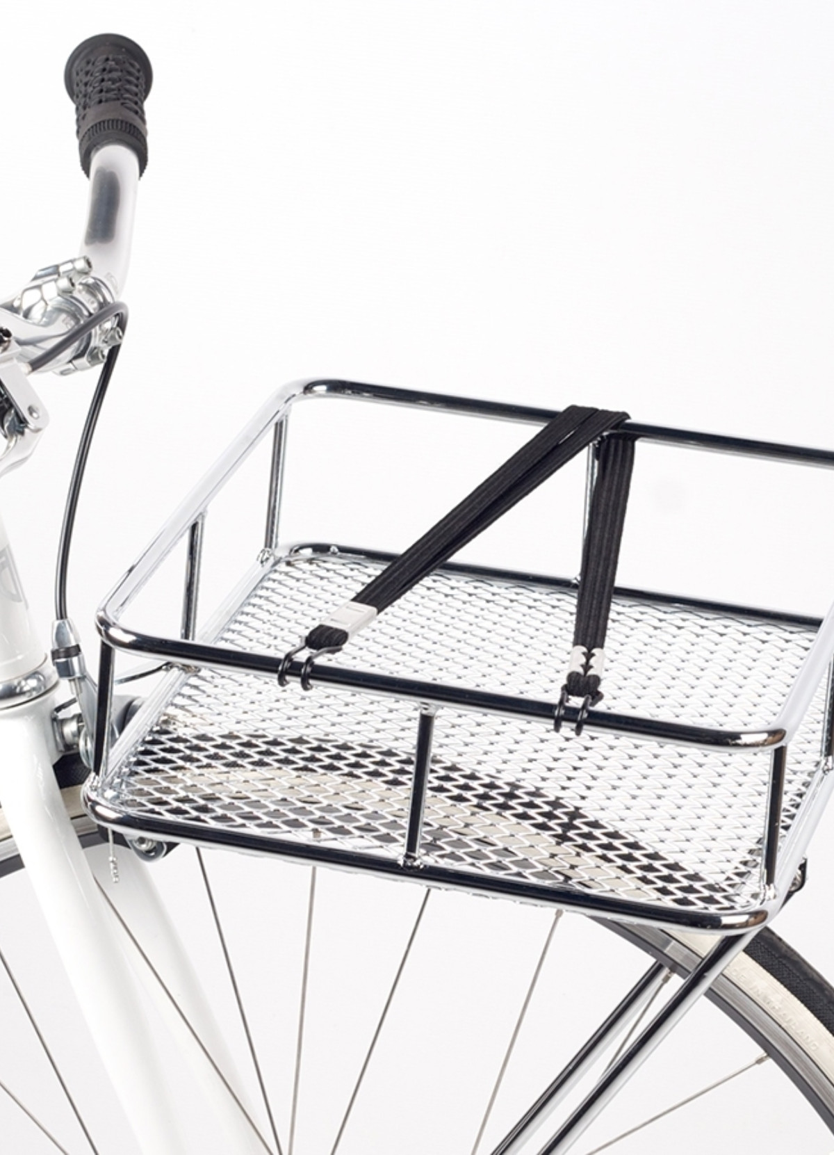 Panier Vélo Avant Topeak Avec Fixateur 3 – Noir Métal – Ancienne Version Neuve