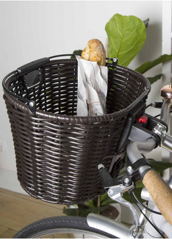 Panier vélo avant Structura Ovale - Klickfix