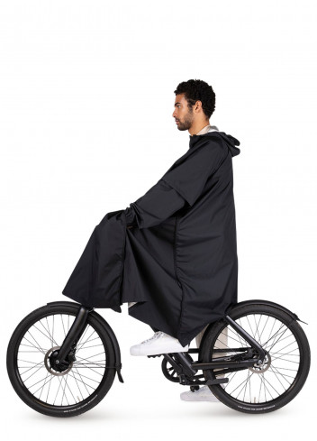 Urban cycling poncho with sleeves - Maium Amsterdam