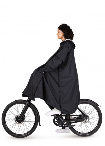 Urban cycling poncho with sleeves - Maium Amsterdam
