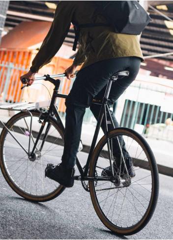 Pantalon de pluie Optimiste pour vélo - Imperméable et réfléchissant