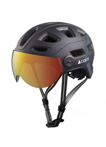 Casque vélo Quartz Visor Led USB - Cairn