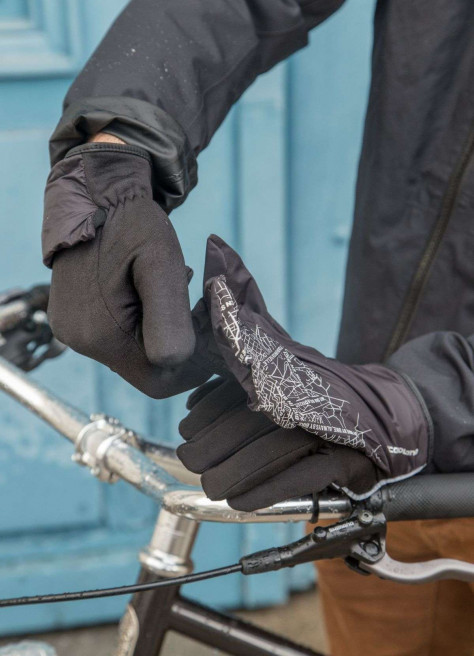 Roadster spring/autumn waterproof cycling gloves - Tucano Urbano