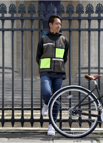Gilet de sécurité vélo Mondrian - Georgia in Dublin