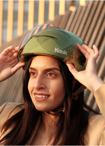 Urban Lifestyle transparent bicycle visor - KASK