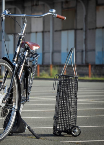 Recycled bicycle luggage trolley - Matlama