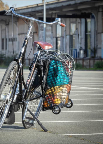 Chariot porte-bagages vélo recyclé - Matlama