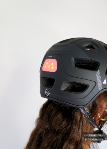 Casque vélo Quartz Visor Led USB - Cairn