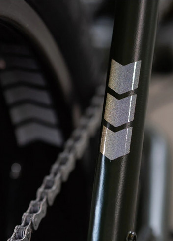 Stickers vélo réfléchissants chevrons - Reflective Berlin
