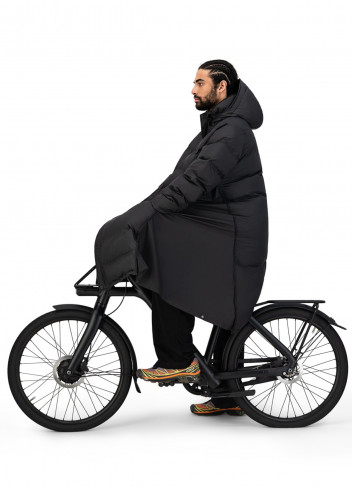 Doudoune vélo longue avec couvre-jambes - Maium
