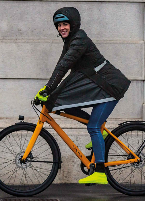 Women's warm and waterproof winter cycling jacket - Tucano Urbano