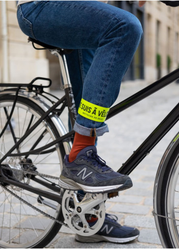 Reflective snap band - JE SUIS À VÉLO