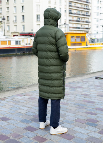 Doudoune vélo longue avec couvre-jambes - Maium