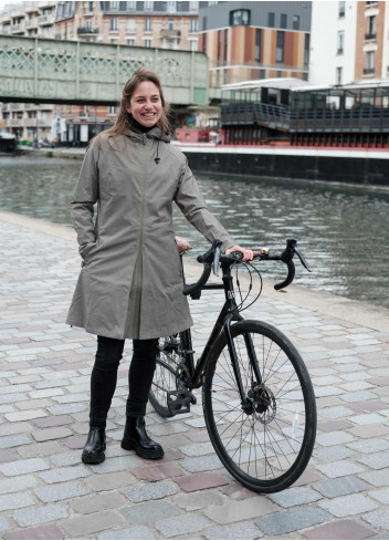 Waterproof Urban Cycling Parka - AGU