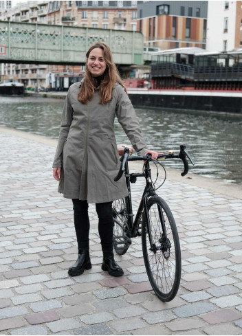 Waterproof Urban Cycling Parka - AGU