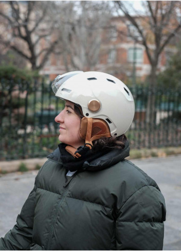 Cadence bicycle helmet with visor - Marko